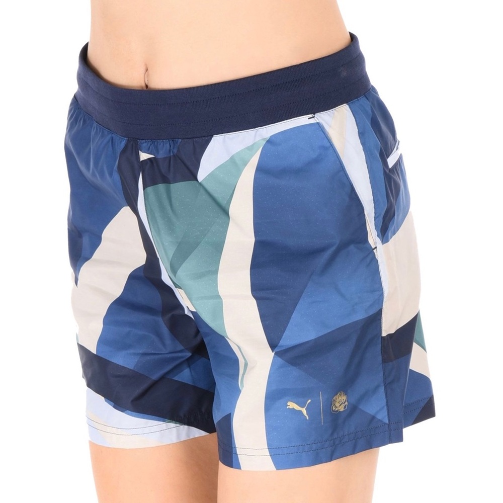 Puma Shorts Size XSmall, 4 inch Inseam, Pockets, Blue, Puma X Careaux Shorts NWT